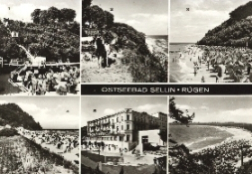 18586 Ostseebad Sellin Ruegen o ca. 1980