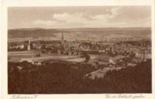 08223 Falkenstein Vogtland von der Pechhuette * ca. 1930