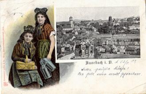 08209 Auerbach Vogtland o 23.8.1907