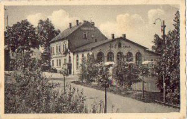 08209 Vogelsgrun Fremdenheim Zum Forsthaus gebr. ca. 1930