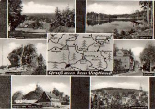 08262 Vogtland Gruss aus ... o 23.7.1971
