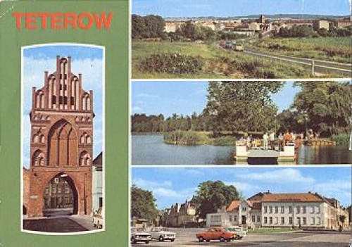 17166 Teterow postcard o approx. 1979