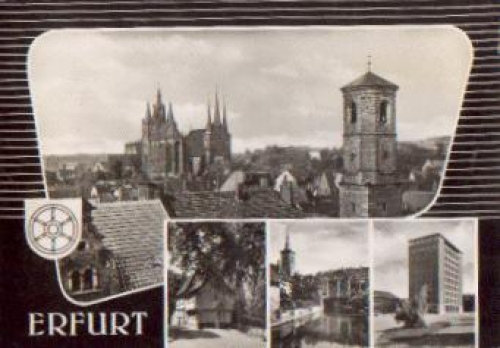 Erfurt postcard o September 11, 1963