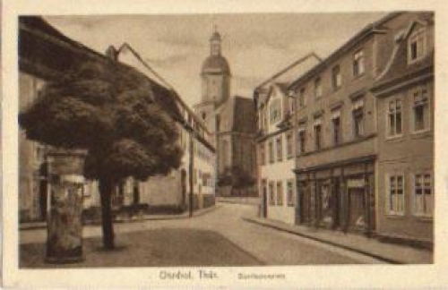 99885 Ohrdruf Bonifaciusplatz Lith column, o October 21, 1917