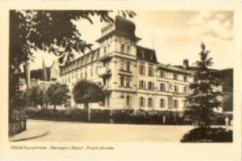 99894 Friedrichroda FDGB-Ferienheim Hermann Danz * ca. 1950