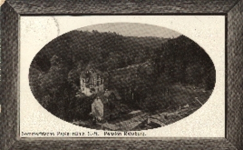 07646 Sommerfrische Papiermuhle Pension Rabsburg Stadtroda  o 8.6.1914