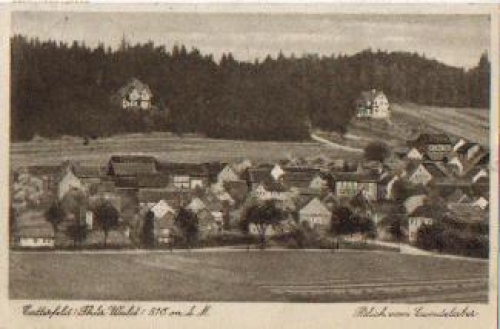 99887 Catterfeld, Blick vom Candelaber o 1.2.1929
