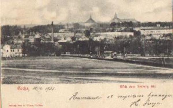 99867 Gotha vom Seeberg o 1905