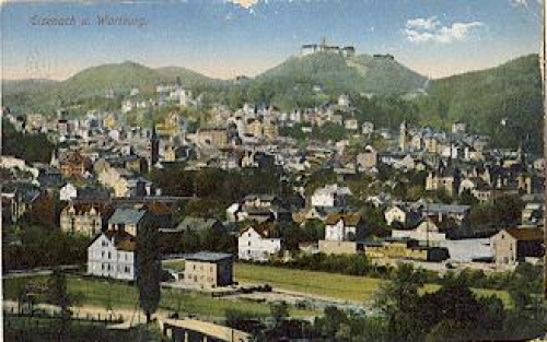 Eisenach, Wartburg o 25.11.1915