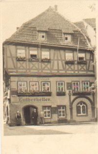Eisenach Lutherkeller Lutherhaus * ca. 1950