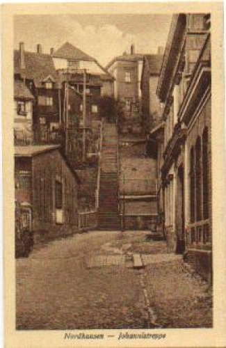 99734 Nordhausen Johannistreppe o 24.3.1926