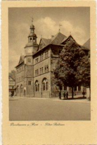 Nordhausen Altes Rathaus * ca. 1910