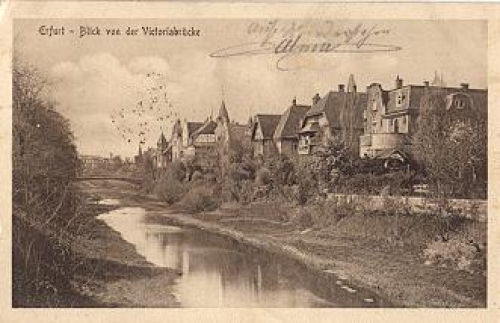 Erfurt from the Viktoria Bridge o 2.9.1918