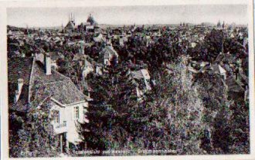 Erfurt von Westen Grollmannshoehe * ca. 1930