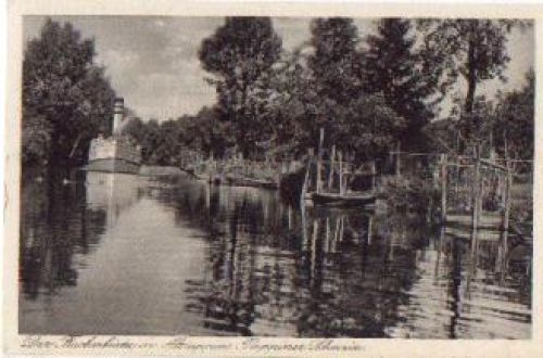 16816 Altruppin Fischerkietz o August 1, 1928 Railway mail train no. 650