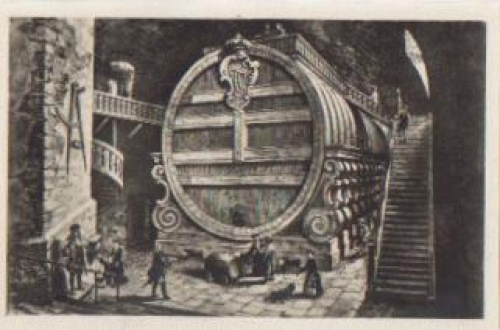 Heidelberg, Heidelberger Fass, *ca. 1950