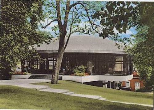63667 Bad Salzhausen, Konzerthalle, gebr. 1974