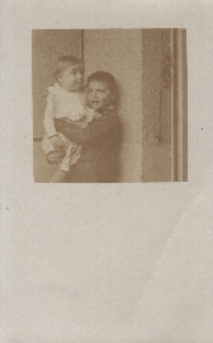 Boy toddler real photo * approx. 1930