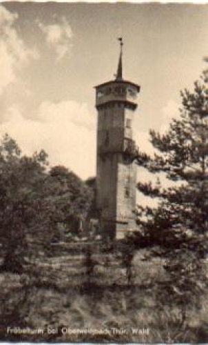 98744 Oberweißbach Fröbelturm * ca. 1955