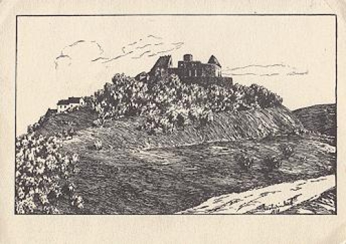 64853 Otzberg Künstlerkarte Karl Winkel * ca. 1940