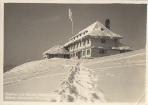 Feldberg Gasthof und Pension Todtnauerhütte o 17.02.1935