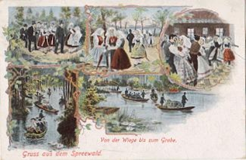 Spreewald costumes "From the cradle to the grave" o 24.3.1919