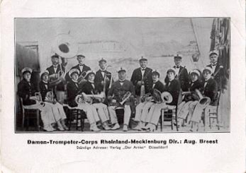 Ladies Trumpeter Corps Rhineland-Mecklenburg, * approx. 1930