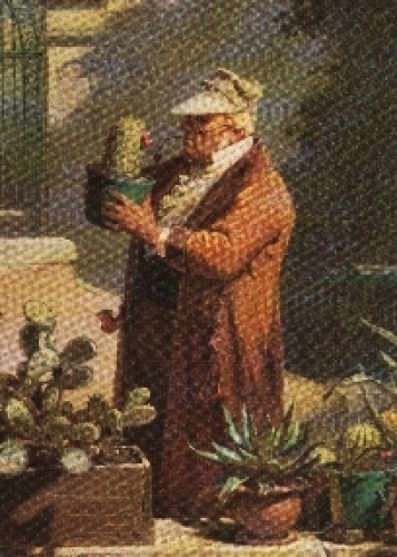 Im Ruhestand Künstlerkarte Karl Spitzweg  * ca. 1970
