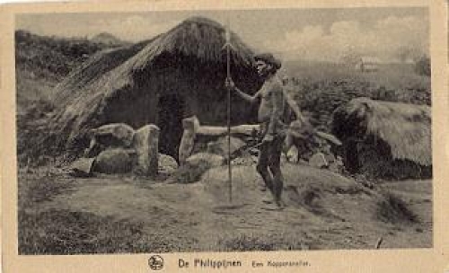 Philippines Filipino Indian hunter * approx. 1930