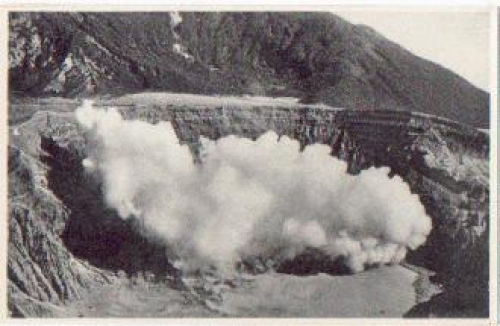 Costa Rica volcanic eruption *approx. 1970