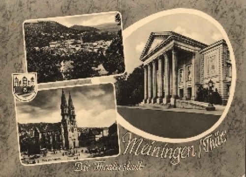 98617 Meiningen Thuringia around 1960