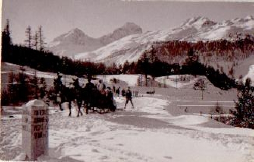 Horse sleigh * approx. 1930