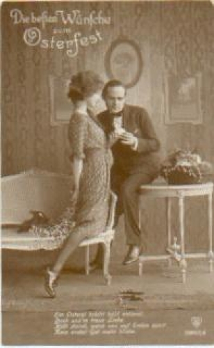 Osterfest Serienkarte Nr. 08801/5 o 7.4.1928