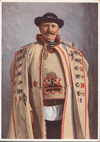 VDA traditional costume farmer from Klein-Schänen artist card * approx. 1935