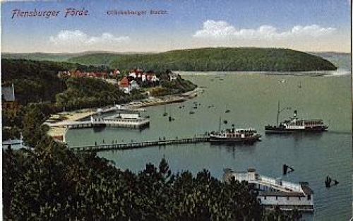 24960 Flensburger Forde Glucksburger Bucht * ca. 1910
