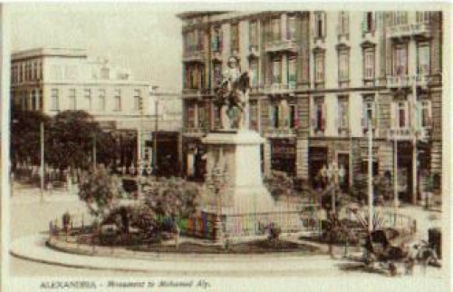 Egypt Alexandria Monument to Mohamed Aly *ca.1910