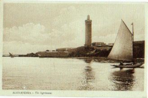 Egypt Alexandria The Light-House Leuchtturm *ca.1910