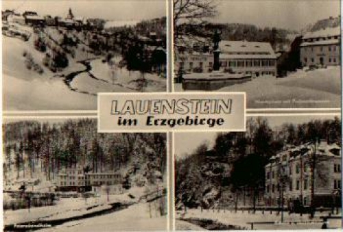 01778 Lauenstein im Winter  * ca. 1960