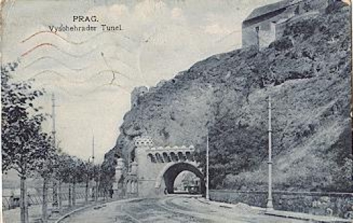 Prag Vysoherader Tunel o 20.12.1920