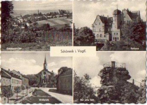 08261 Schoneck Vogtland  * ca. 1955