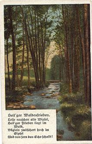 Holy Peace of the Forest * approx. 1920
