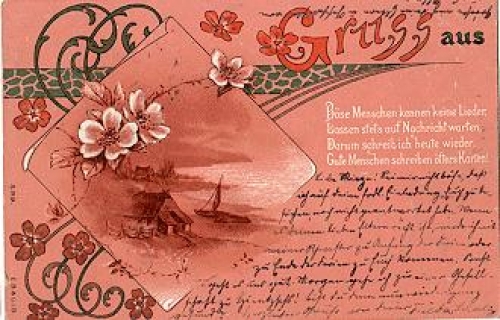 Sayings "Bad people don't know songs" o June 17, 1899