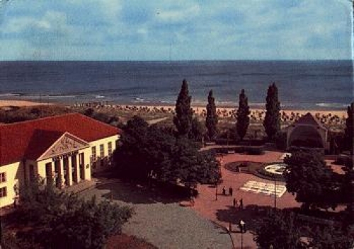 17424 Heringsdorf Kulturhaus Musikpavillon o 25.9.1965