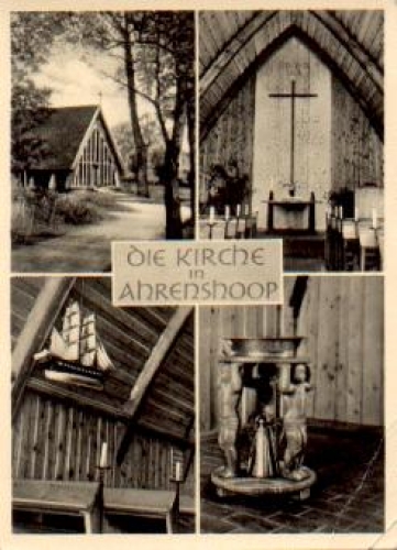 Ahrenshoop Kirche Innenraum * ca. 1960