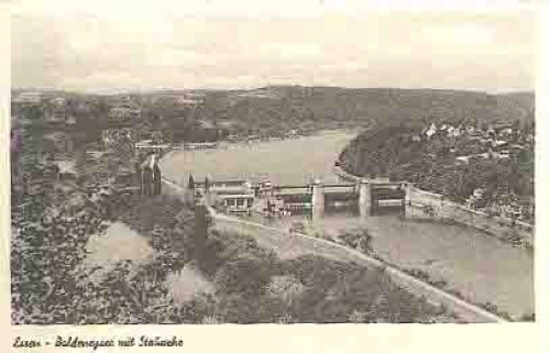 Essen Baldeneysee with weir * 1940