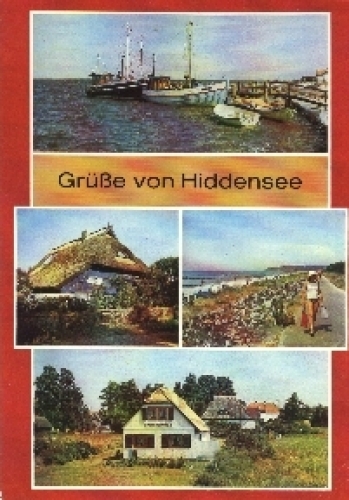 18568 Vitte Echtfoto gebr. 1989
