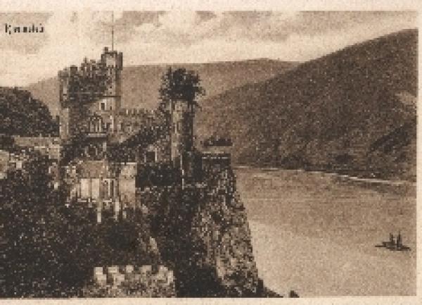 Rheinstein Schloss* ca. 1930 Verlag Stengel DD