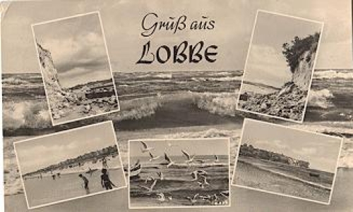 18586 Lobbe Moenchgut Ruegen gebr. ca. 1960