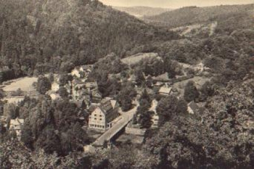 38889 Treseburg vom Weißen Hirsch o 30.1.1953