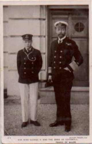 King George V, Duke of Cornwall Real photo o 23.12.1910